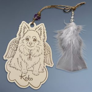 Custom Dog Angel Keepsake | Personalized Memorial Gift